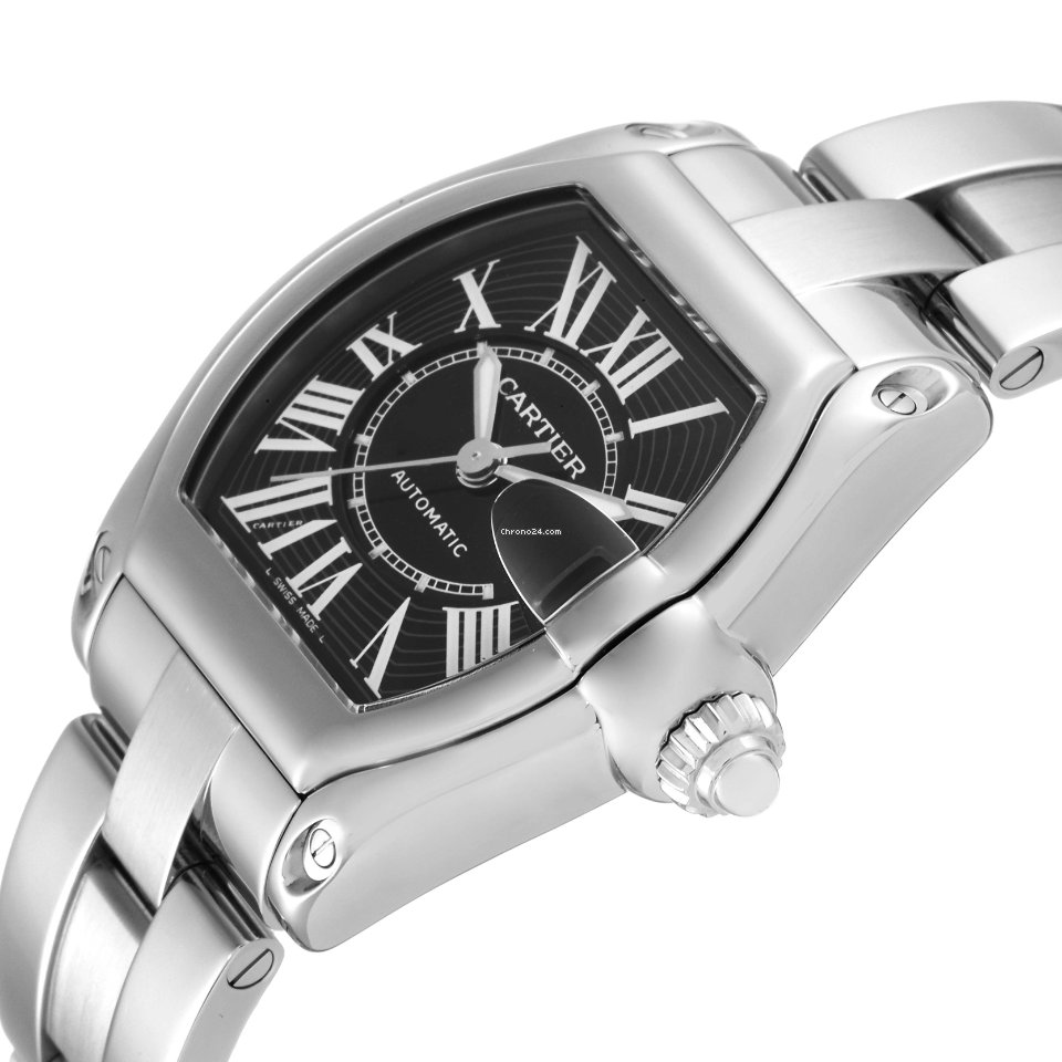 Cartier Roadster Mens watch Unisex Automatic Steel W62041V3 Replica 6