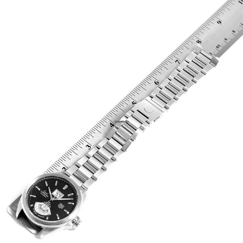 TAG Heuer Grand Carrera Mens watch Unisex Automatic Steel WAV5111.BA0901 Replica 6