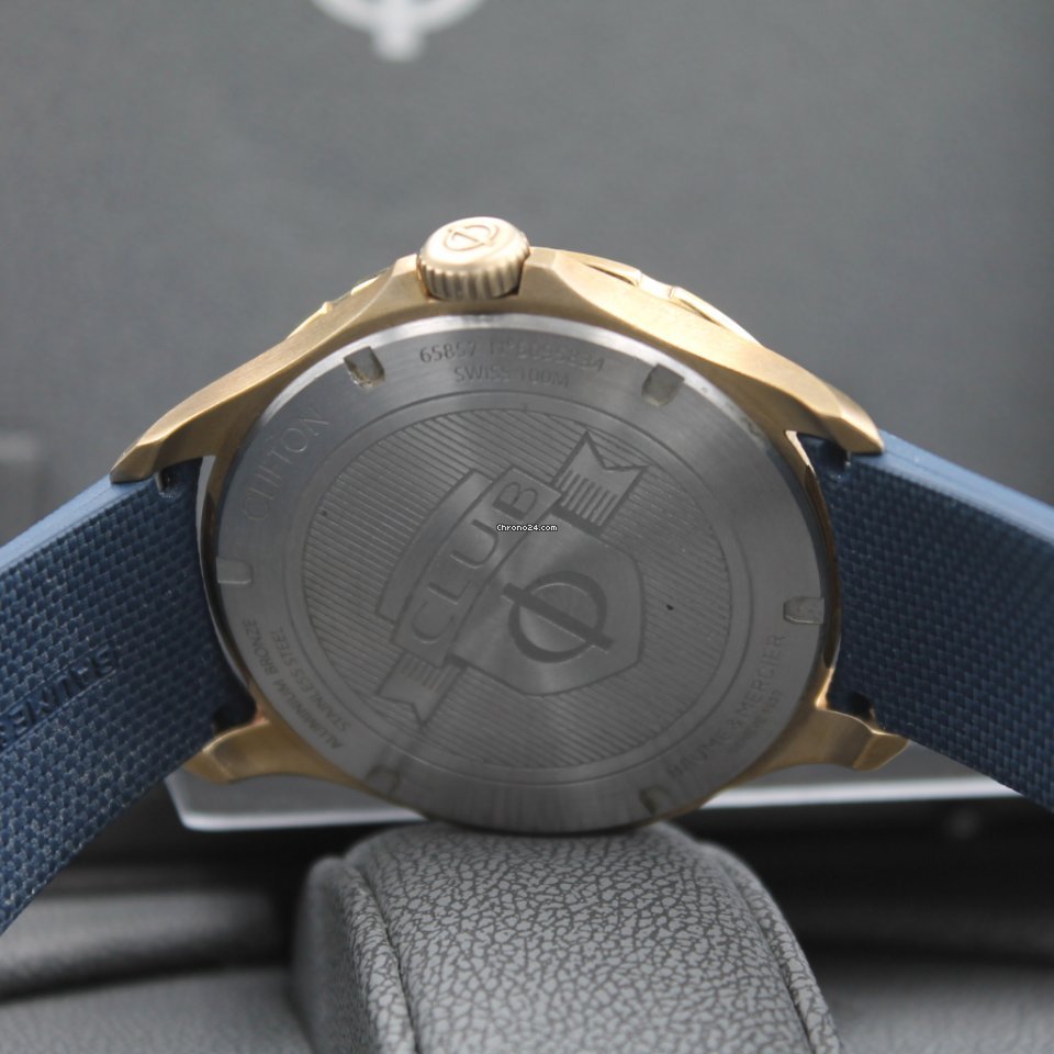 IMG_9081 Baume & Mercier Clifton Mens watch Unisex Automatic Bronze MOA10502 Replica 6