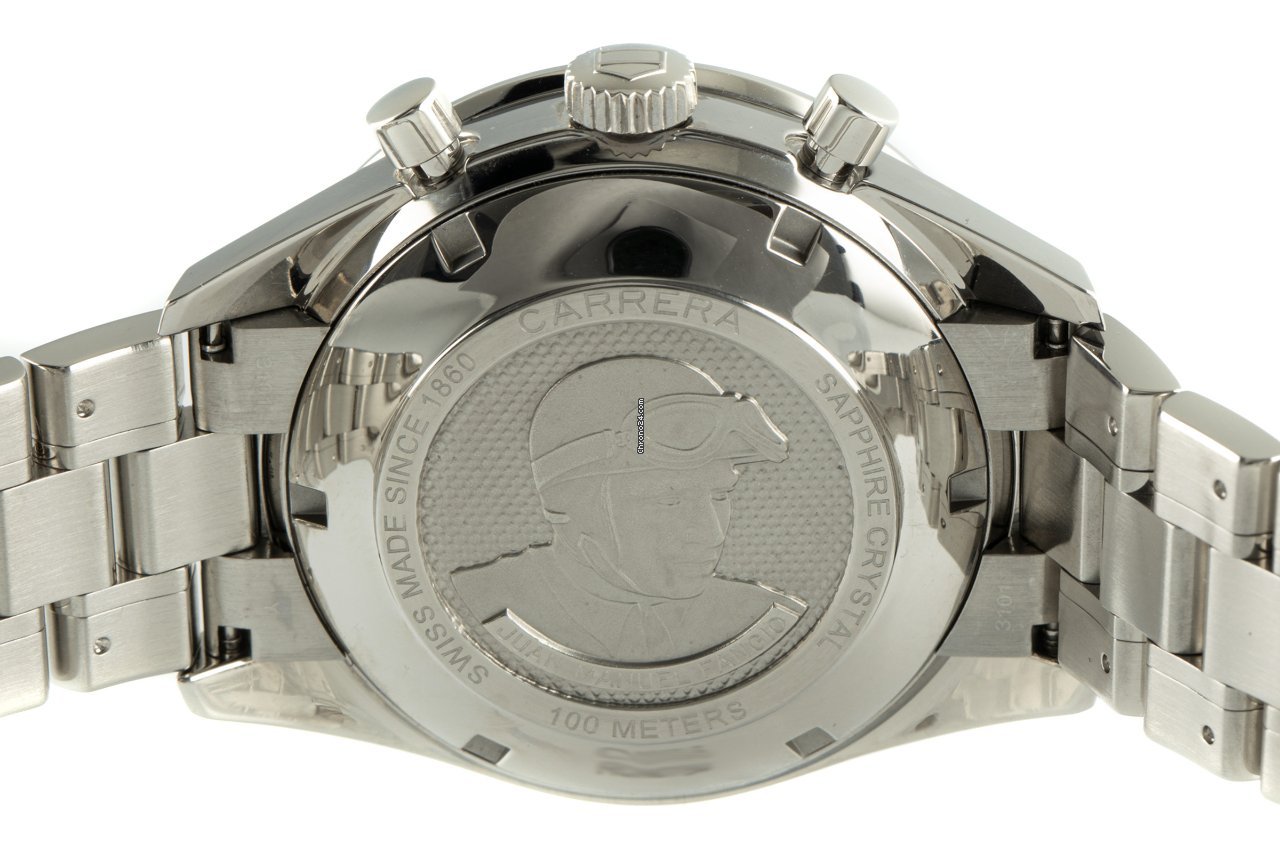 IMG_9081 TAG Heuer Carrera Calibre 16 Mens watch Unisex Automatic Steel CV2010 Replica 6