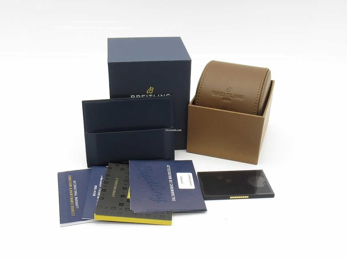IMG_9081 Breitling Chronomat 44 Mens watch Unisex Automatic Gold Steel IB011012 B957 Replica 6