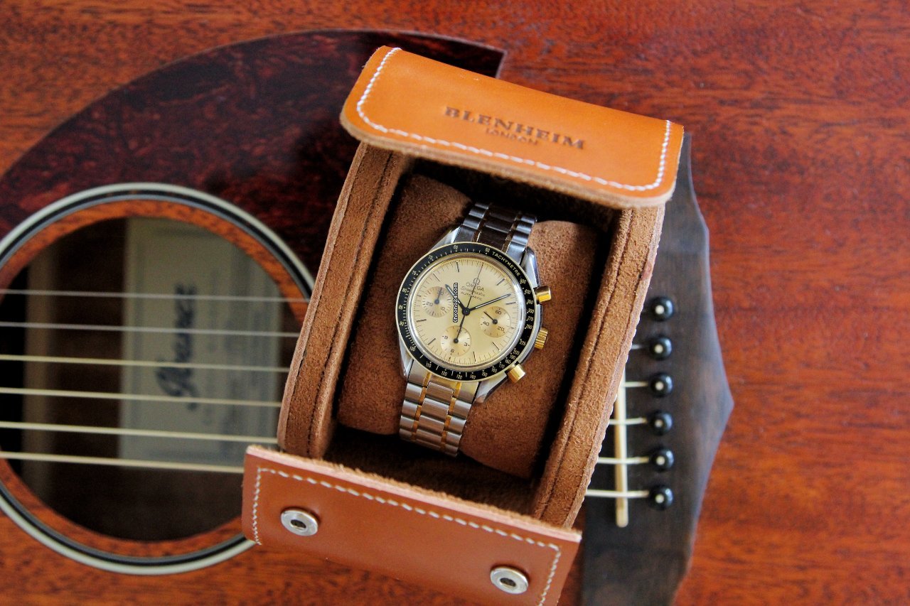 Omega Speedmaster Mens watch Unisex Automatic Gold Steel 3310.10 Replica 6