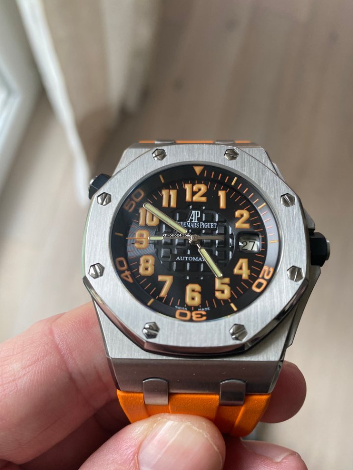 IMG_9081 Audemars Piguet Royal Oak Offshore Diver Mens watch Unisex Automatic Steel 15701ST.OO.D002CA.01 Replica 6