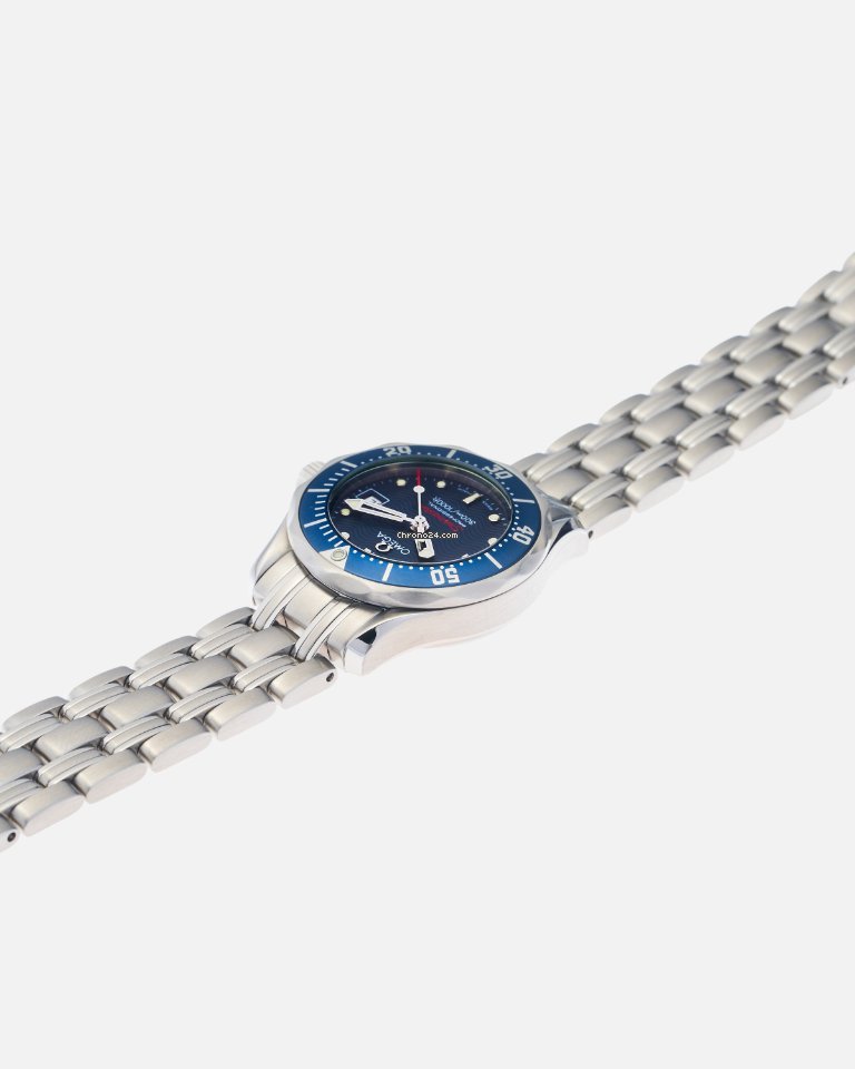 Omega Seamaster Diver 300 M Womens watch Quartz Steel 2224.80.00 Replica 6