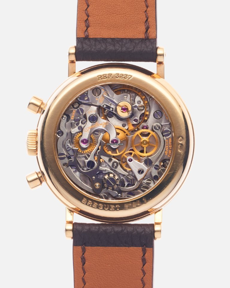 Breguet Classique Mens watch Unisex Manual winding Yellow gold 3237 Replica 6
