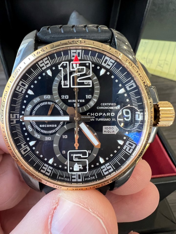 IMG_9081 Chopard Mille Miglia Automatic Rose gold 161272-5001 Replica 6