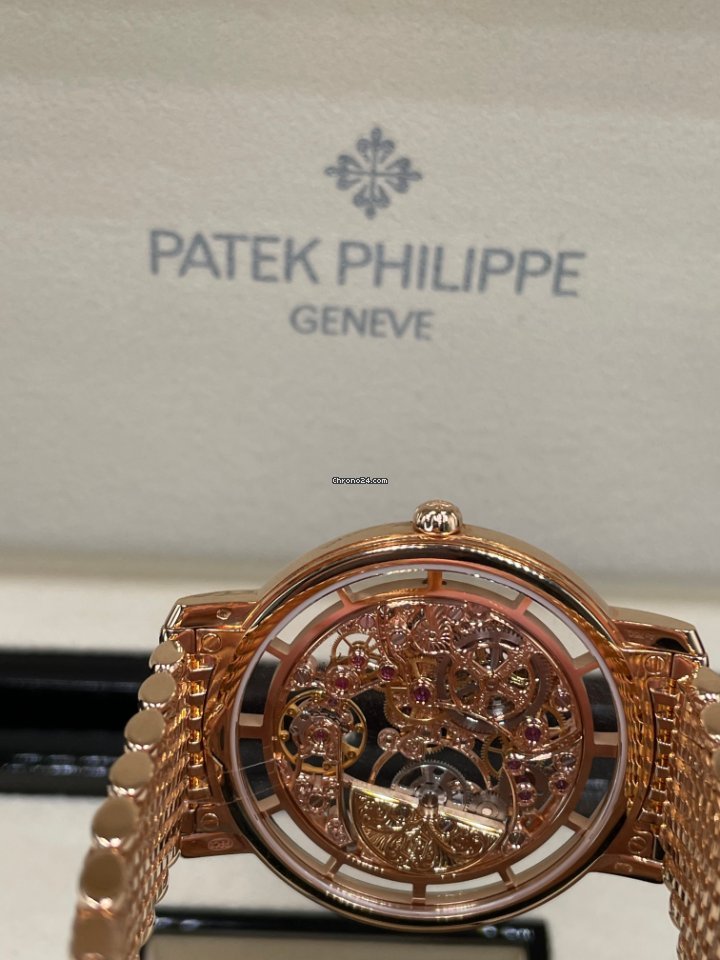 IMG_9081 Patek Philippe Complications Mens watch Unisex Automatic Rose gold 5180 1R-001 Replica 6