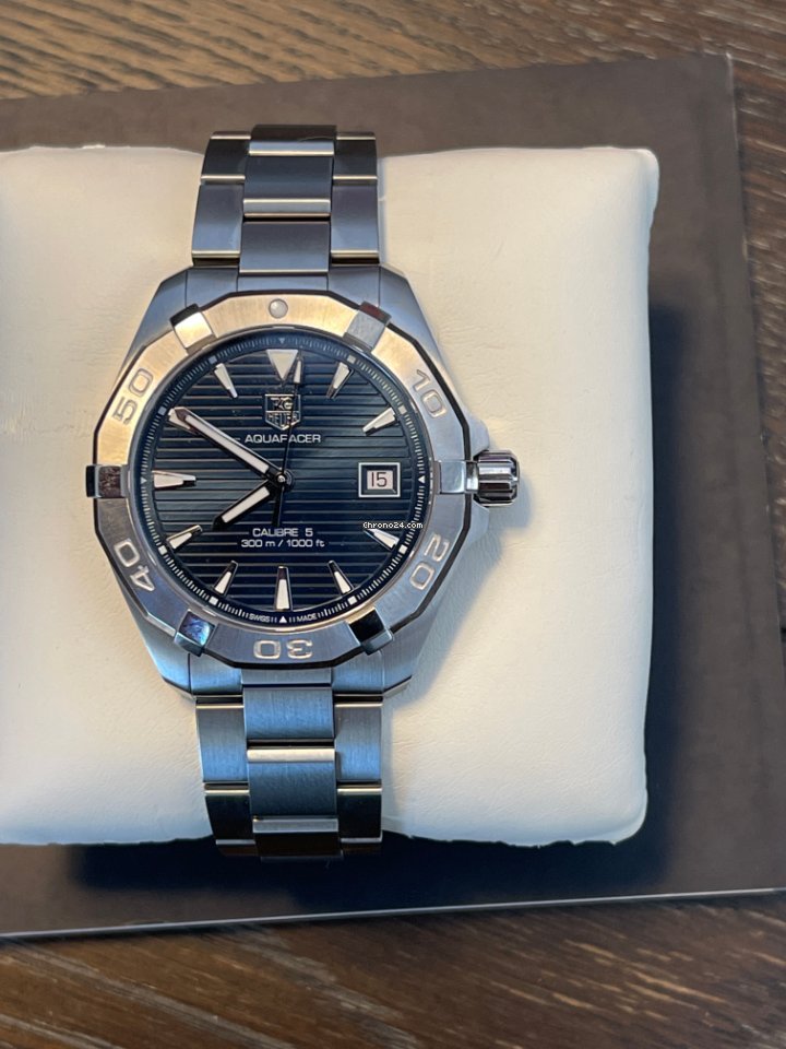 IMG_9081 TAG Heuer Aquaracer 300M Mens watch Unisex Automatic Steel WAY2112.BA0910 Replica 6
