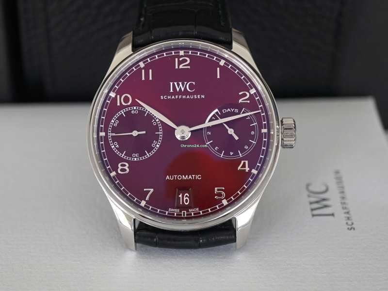 IMG_9081 IWC Portuguese Automatic Mens watch Unisex Automatic Steel IW500714 Replica 6