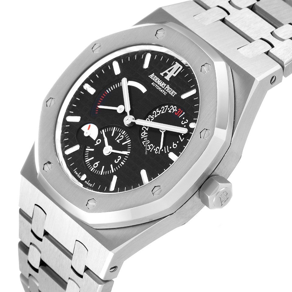 IMG_9081 Audemars Piguet Royal Oak Dual Time Mens watch Unisex Automatic 26120ST.00.1220ST.03 Replica 6