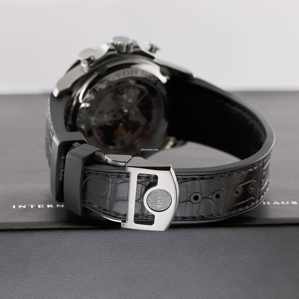IMG_9081 IWC Portuguese Yacht Club Chronograph Mens watch Unisex Automatic Steel IW390216 Replica 6