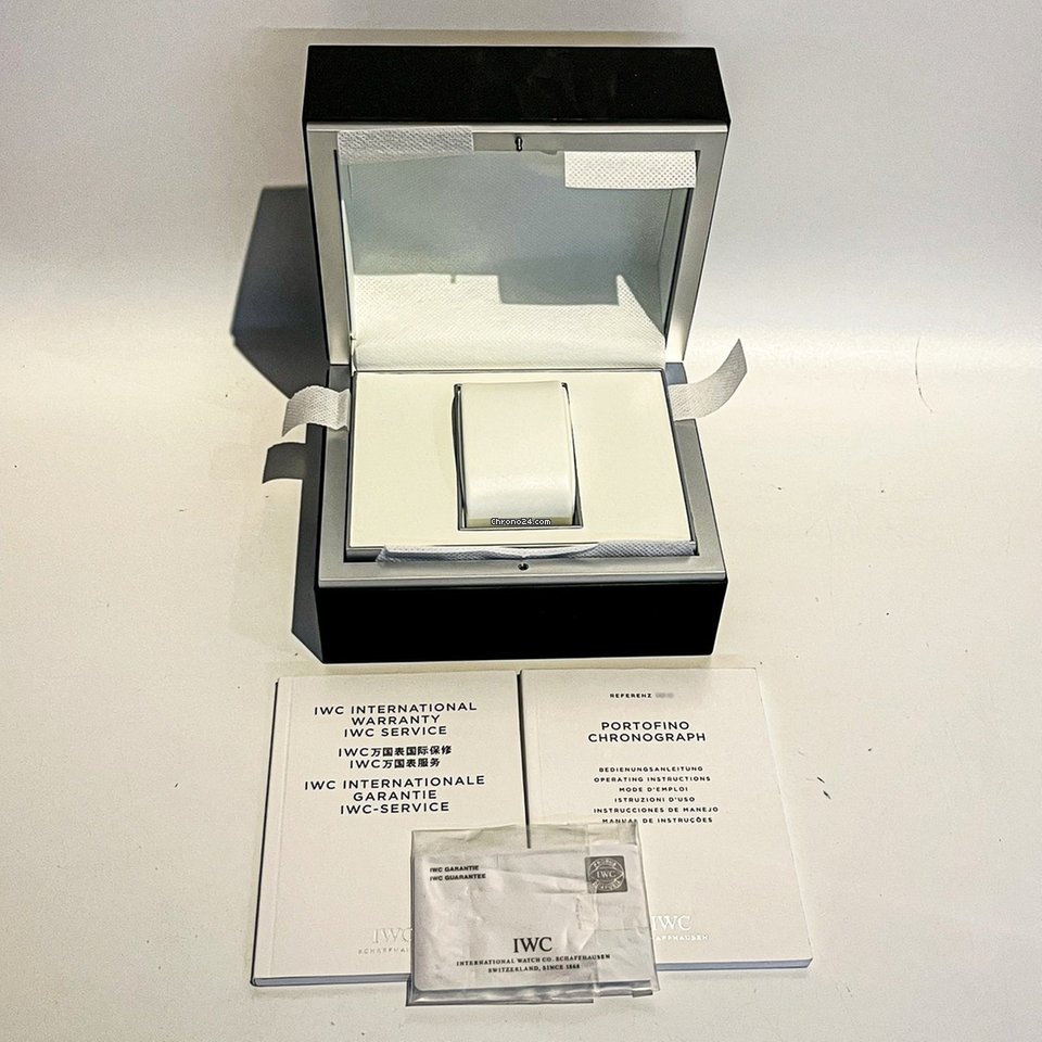 IWC Portofino Chronograph Mens watch Unisex Automatic Steel IW3910-02 Replica 6