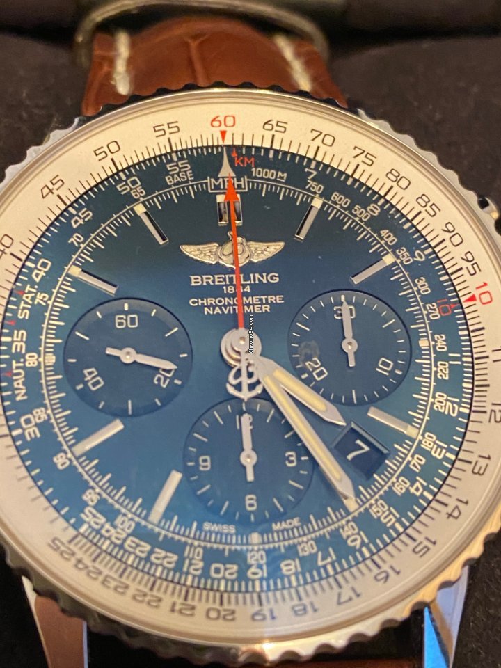 IMG_9081 Breitling Navitimer 01 Mens watch Unisex Automatic Steel AB0125 Replica 6