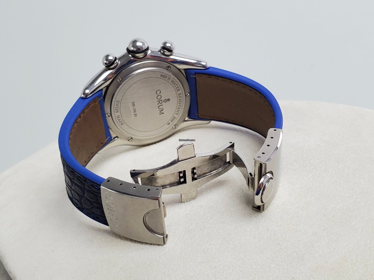 IMG_9081 Corum Bubble Mens watch Unisex Quartz Steel 396.150.20 Replica 6