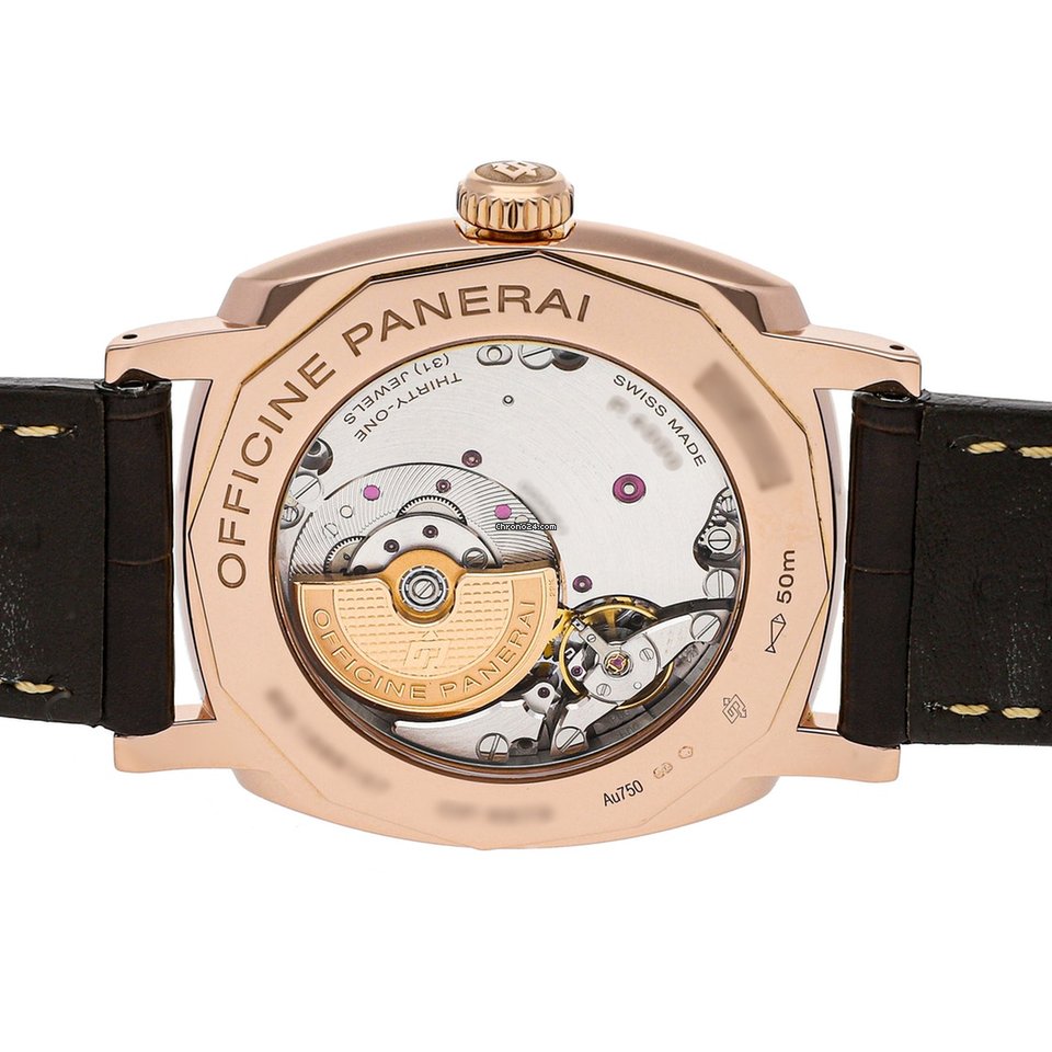 IMG_9081 Panerai Radiomir 1940 3 Days Automatic Mens watch Unisex Automatic Rose gold PAM00573 Replica 6