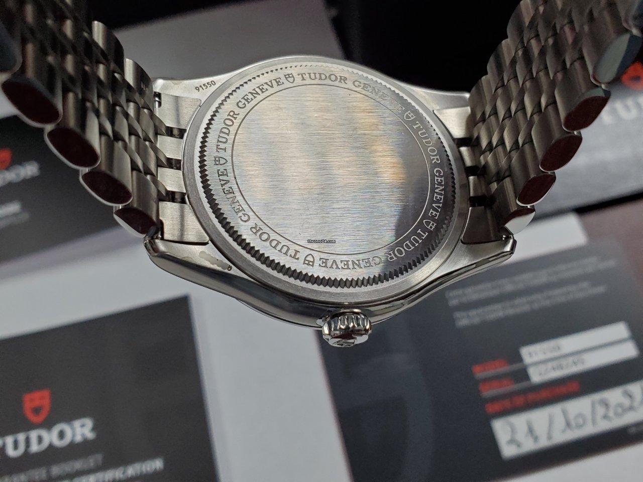 IMG_9081 Tudor 1926 Mens watch Unisex Automatic Steel 91550-0002 Replica 6