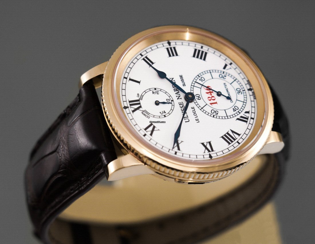 IMG_9081 Ulysse Nardin Mens watch Unisex Automatic Rose gold 266-22 Replica 6