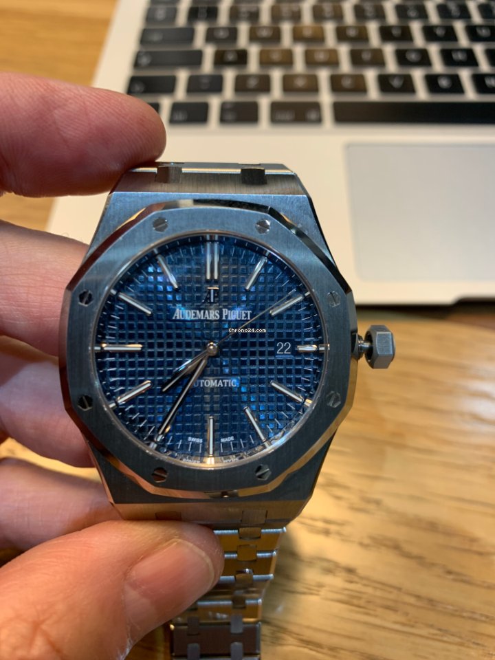IMG_9081 Audemars Piguet Royal Oak Selfwinding Mens watch Unisex 15400st.00.1220st.03 Replica 6