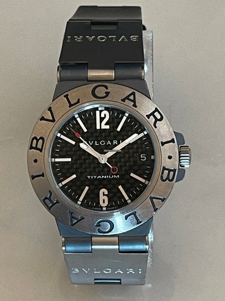 Bulgari Diagono Mens watch Unisex Automatic Titanium TI 38 TA Replica 6