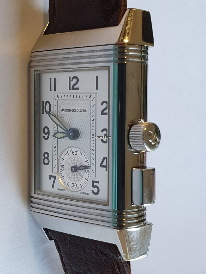IMG_9081 Jaeger-LeCoultre Reverso Memory Mens watch Unisex Manual winding 255.8.82 Replica 6