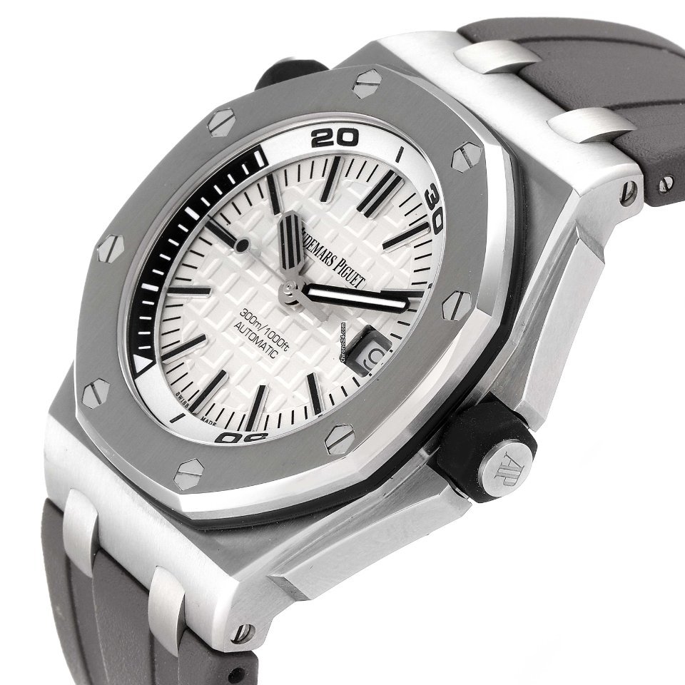 Audemars Piguet Royal Oak Offshore Diver Mens watch Unisex Automatic Steel 15710ST.00.A002CA.02 Replica 6