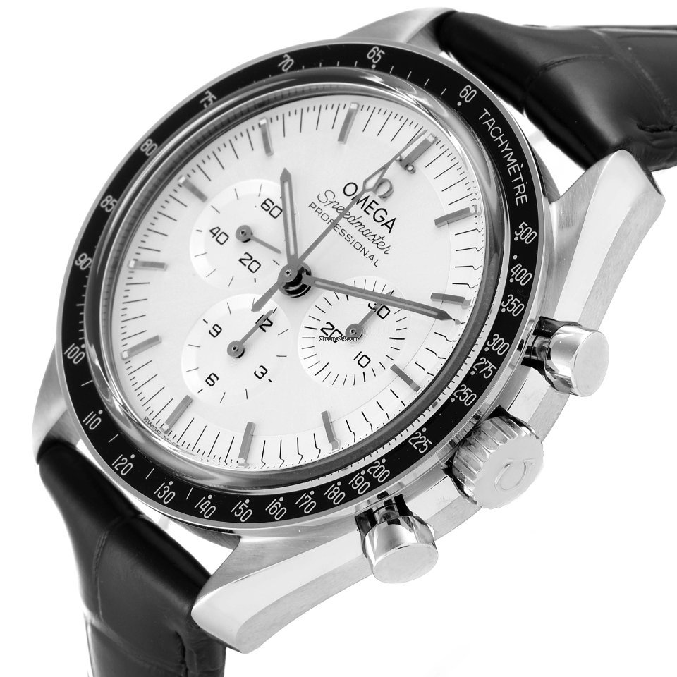 IMG_9081 Omega Speedmaster Professional Moonwatch Mens watch Unisex Manual winding White gold 310.63.42.50.02.001 Replica 6