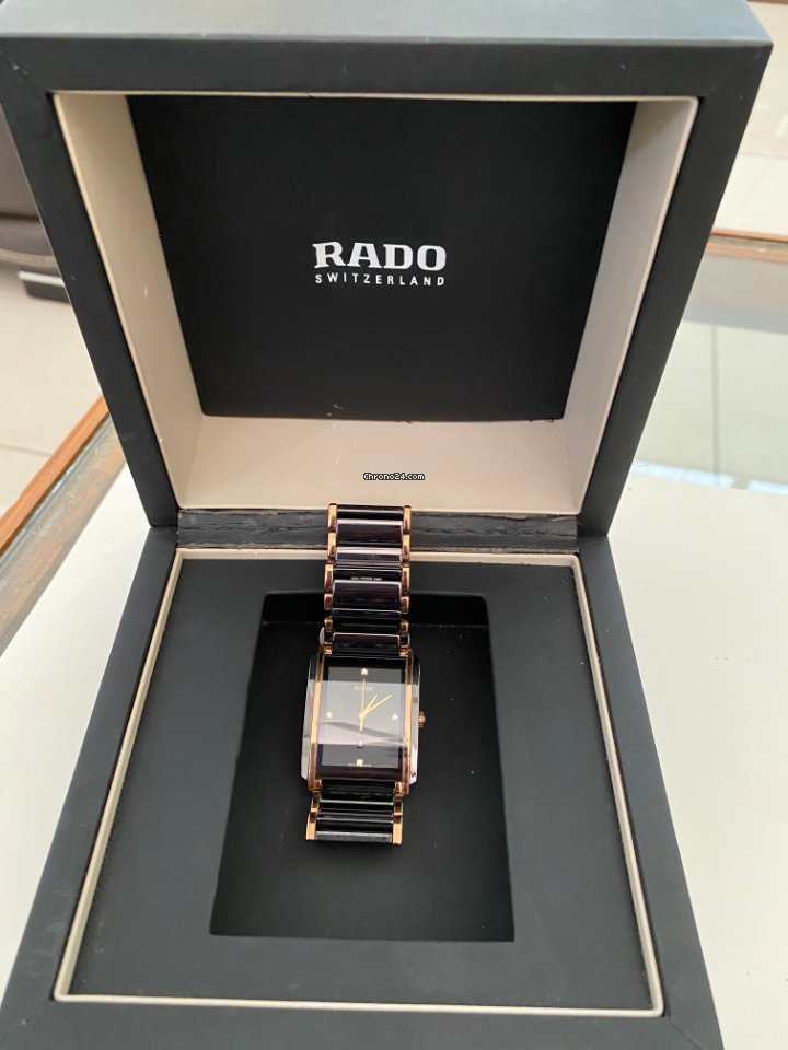 IMG_9081 Rado Integral Mens watch Unisex Quartz Steel R20219712 Replica 6