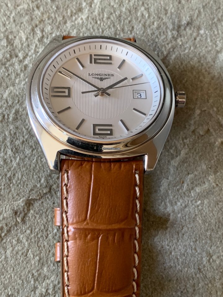 Longines Mens watch Unisex Quartz Steel L3.632.4 Replica 6