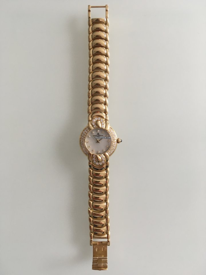 IMG_9081 Baume & Mercier Womens watch Quartz Gold Steel MVD035067 Replica 6
