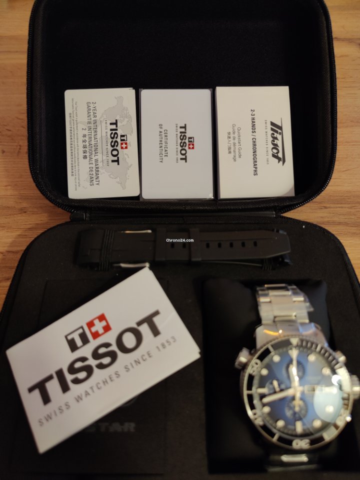 IMG_9081 Tissot Seastar 1000 Mens watch Unisex Automatic Steel T1206141104100 Replica 6