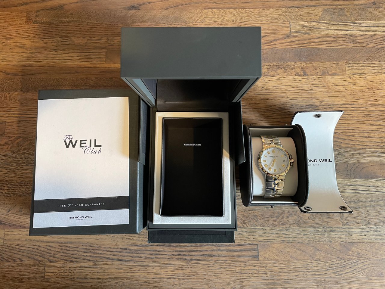 Raymond Weil Parsifal Mens watch Unisex Quartz Steel 5580-STP-00308 Replica 6