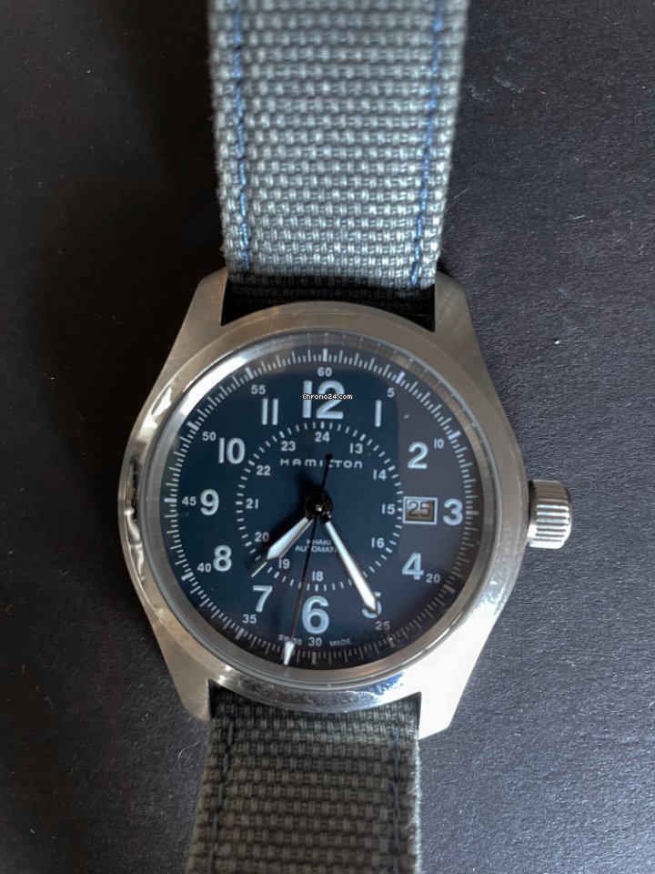 Hamilton Khaki Field Mens watch Unisex Automatic Steel H70605943 Replica 6
