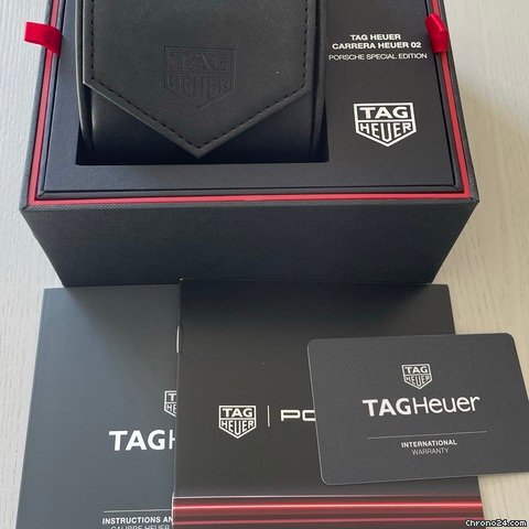 TAG Heuer Carrera Porsche Chronograph Special Edition Mens watch Unisex Automatic Steel CBN2A1F.FC6492 Replica 6