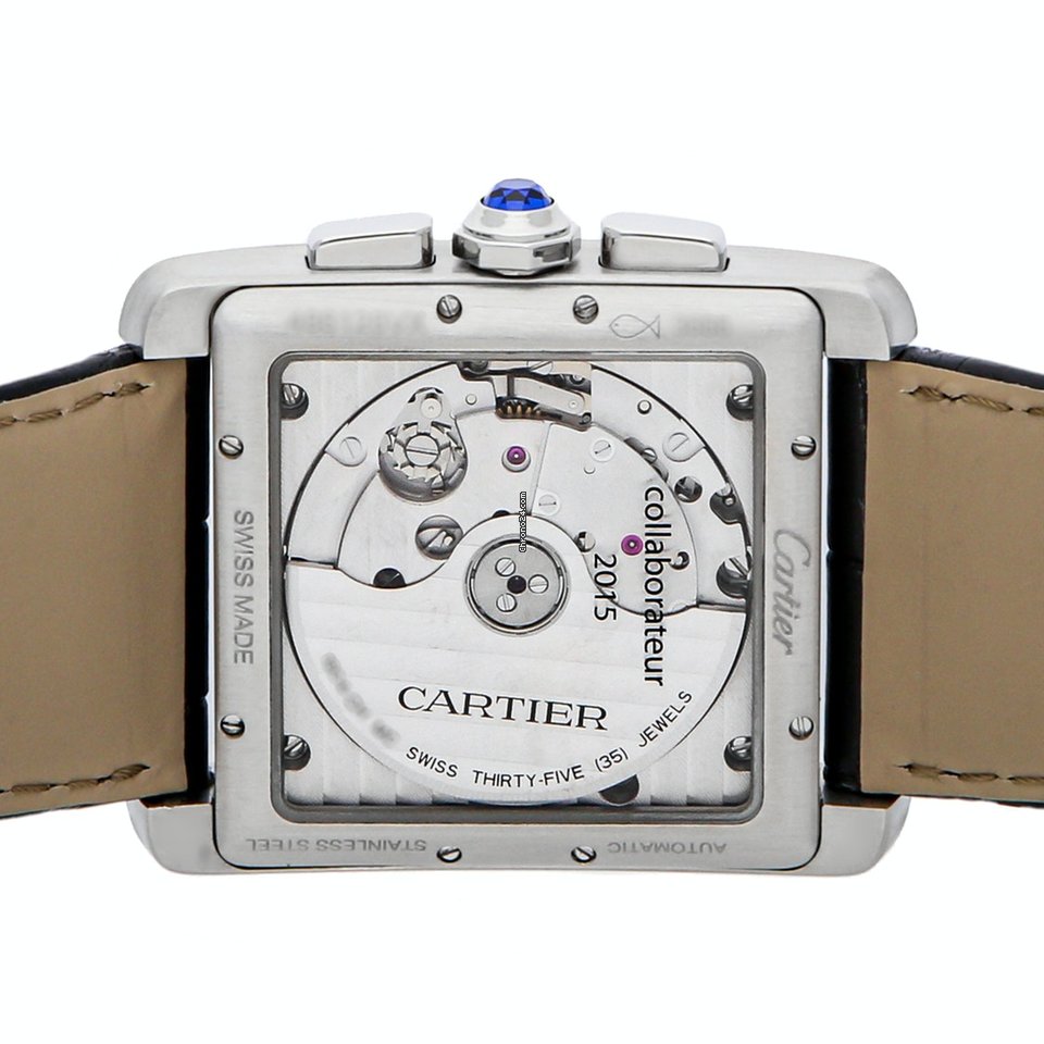Cartier Tank MC Mens watch Unisex Automatic Steel WSTA0020 Replica 6