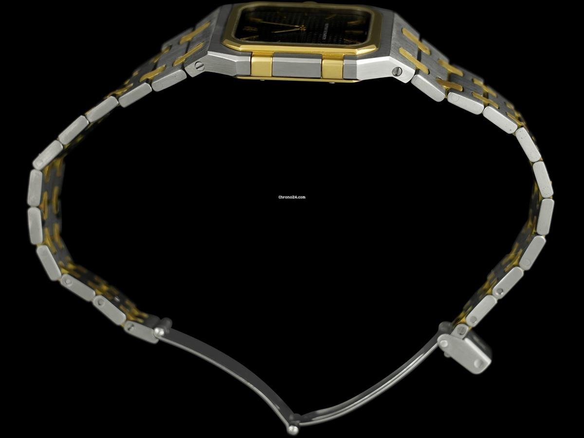 IMG_9081 Audemars Piguet Royal Oak Jumbo Mens watch Unisex Quartz Gold Steel 8260 Replica 6