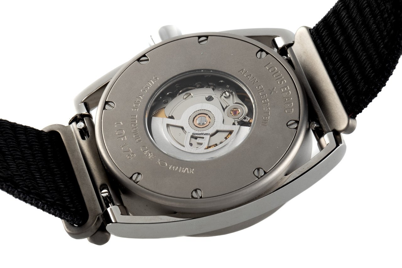 IMG_9081 Alain Silberstein Mens watch Unisex Automatic Titanium 75357TT02 Replica 6