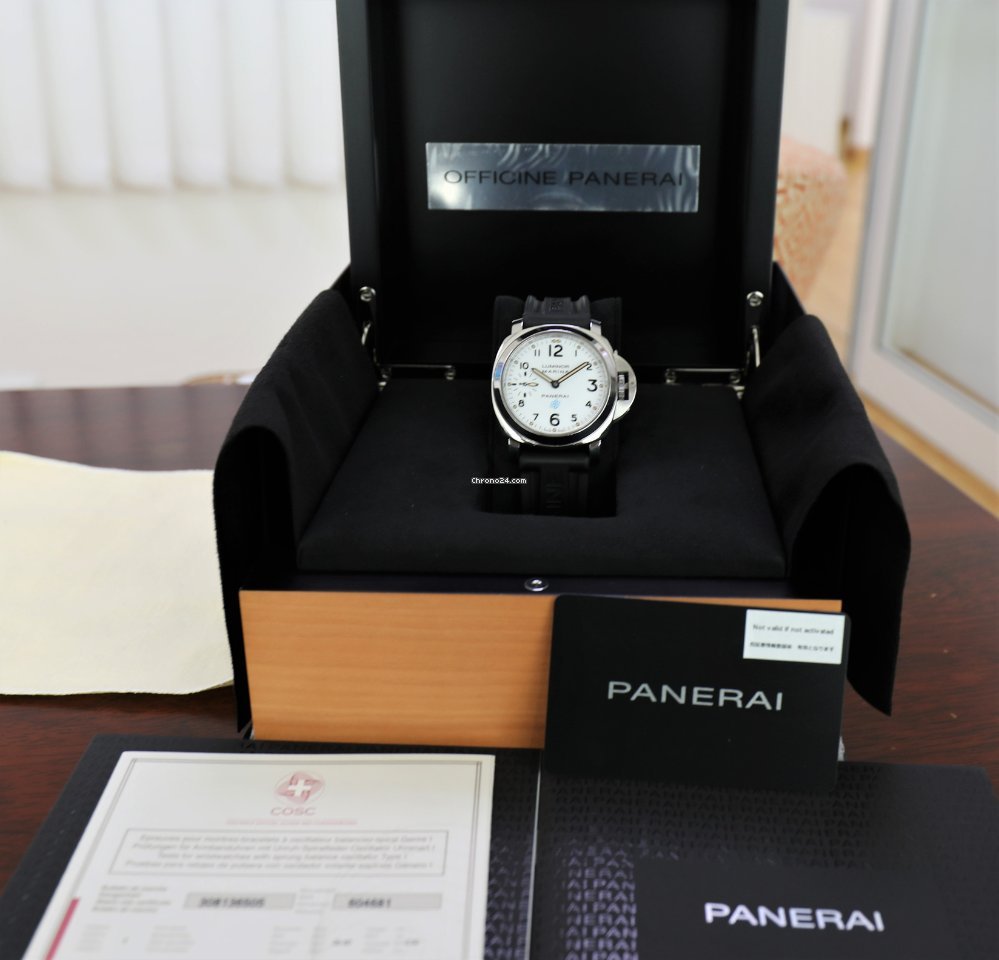 Panerai Luminor Marina Mens watch Unisex Manual winding Steel PAM 00660 Replica 6