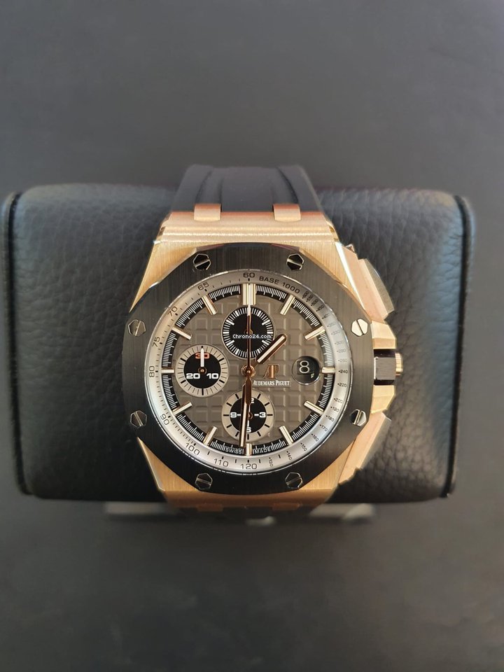 IMG_9081 Audemars Piguet Royal Oak Offshore Mens watch Unisex Automatic Rose gold 26416RO.OO.A002CA.01 Replica 6