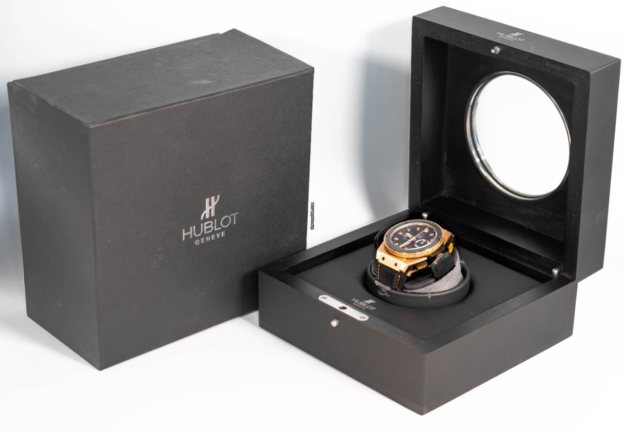 Hublot King Power Mens watch Unisex Automatic Rose gold 703.OM.1138.NR.FMI11 Replica 6