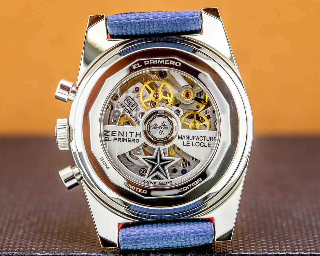 IMG_9081 Zenith El Primero Mens watch Unisex Automatic Steel 03.US384.400 57.C823 Replica 6