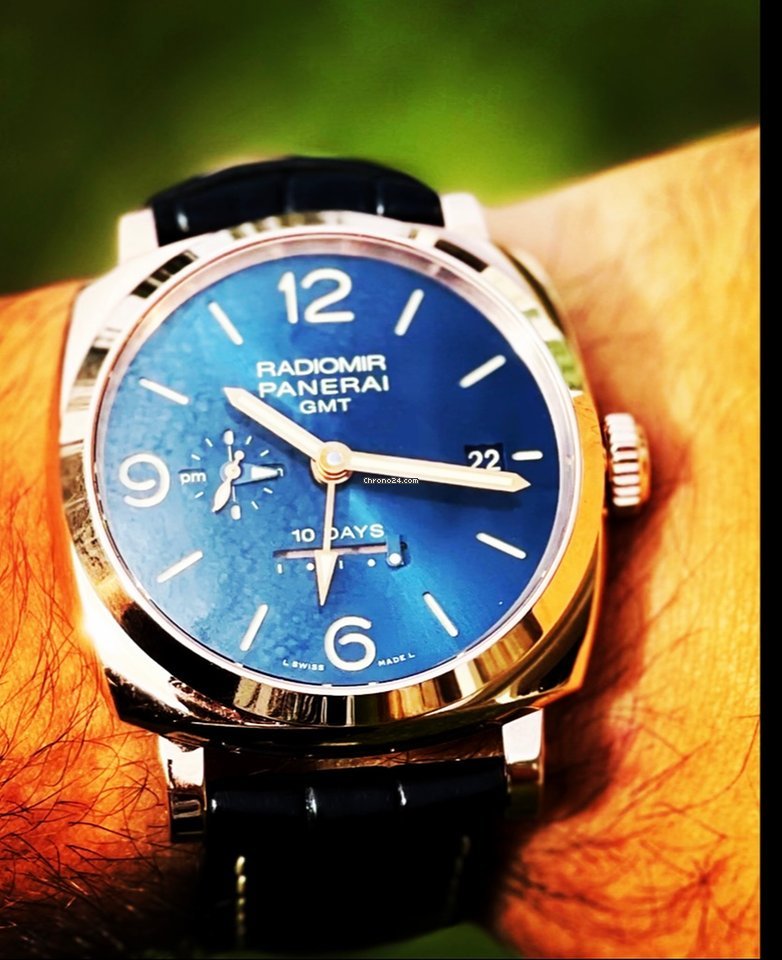 Panerai Special Editions Mens watch Unisex Automatic Rose gold PAM 00659 Replica 6