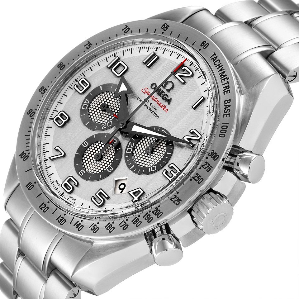 IMG_9081 Omega Speedmaster Broad Arrow Mens watch Unisex Automatic Steel 321.10.44.50.02.001 Replica 6