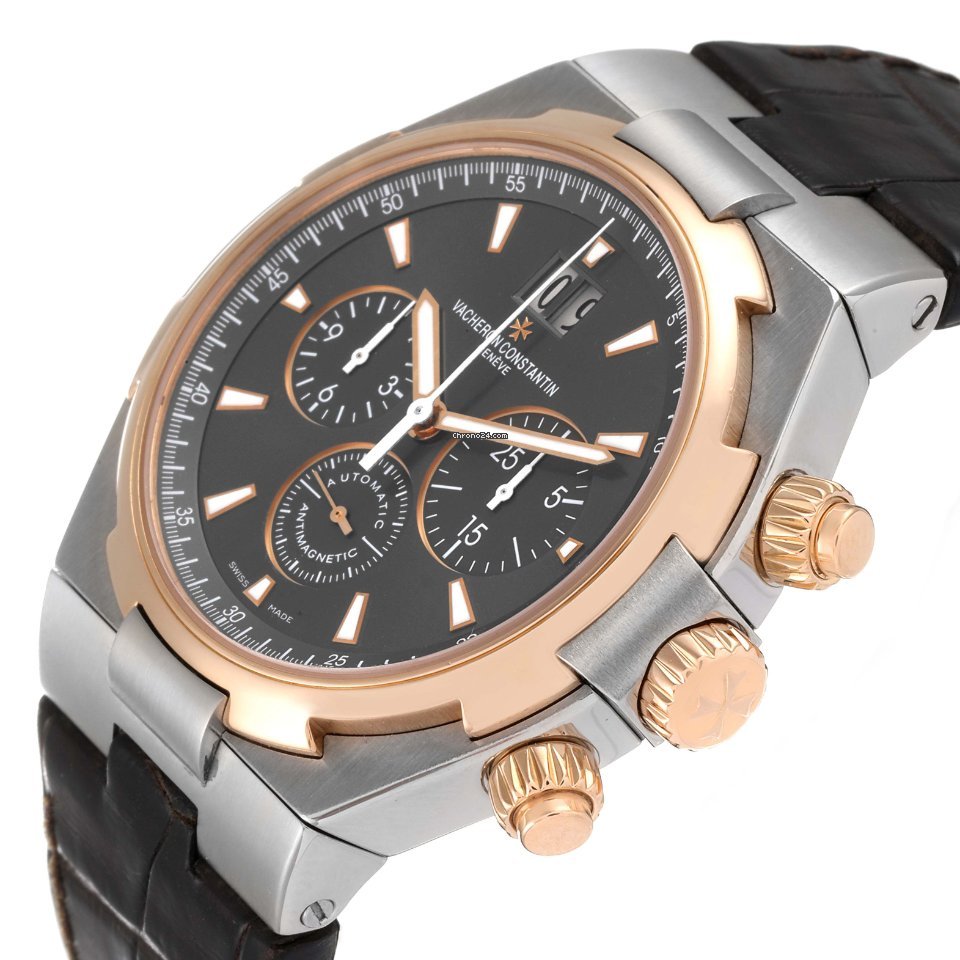 IMG_9081 Vacheron Constantin Overseas Chronograph Mens watch Unisex Automatic Steel 49150 Replica 6