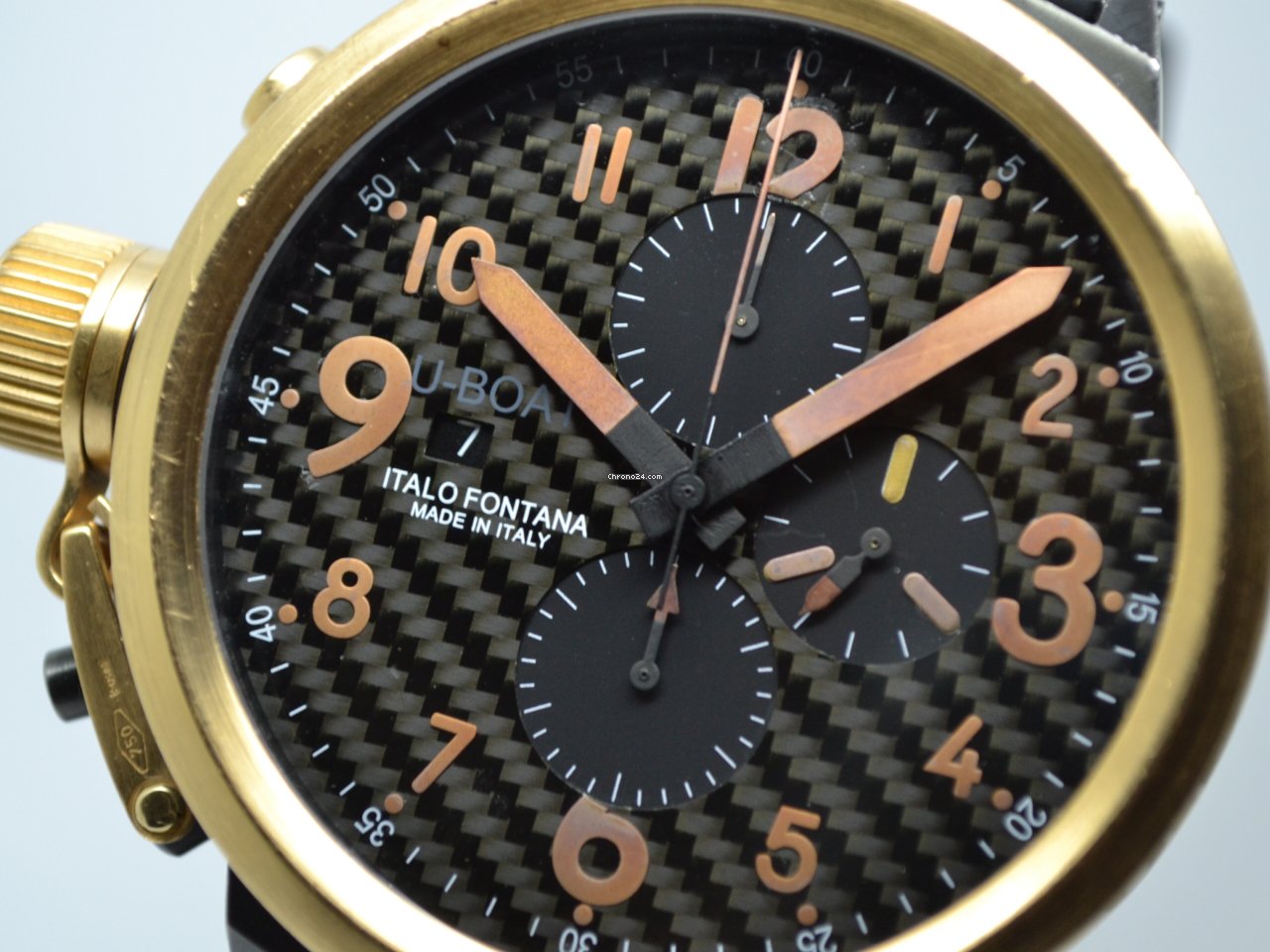 IMG_9081 U-Boat Flightdeck Mens watch Unisex Automatic Steel 1838 Replica 6
