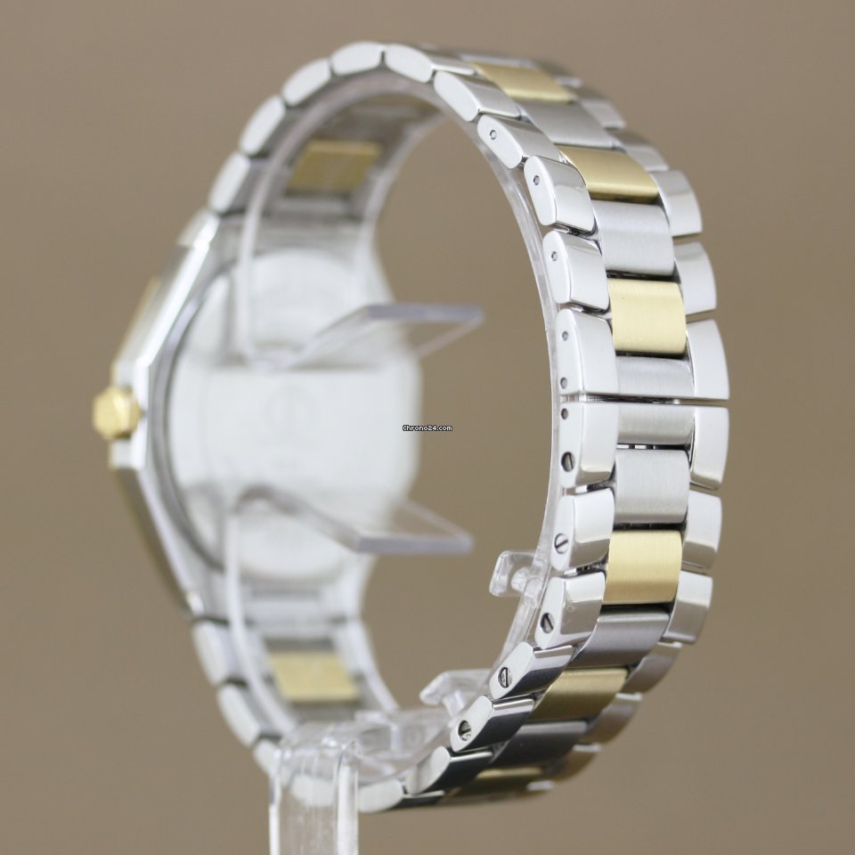 IMG_9081 Baume & Mercier Riviera Mens watch Unisex Quartz Gold Steel Baume & Mercier Riviera Replica 6