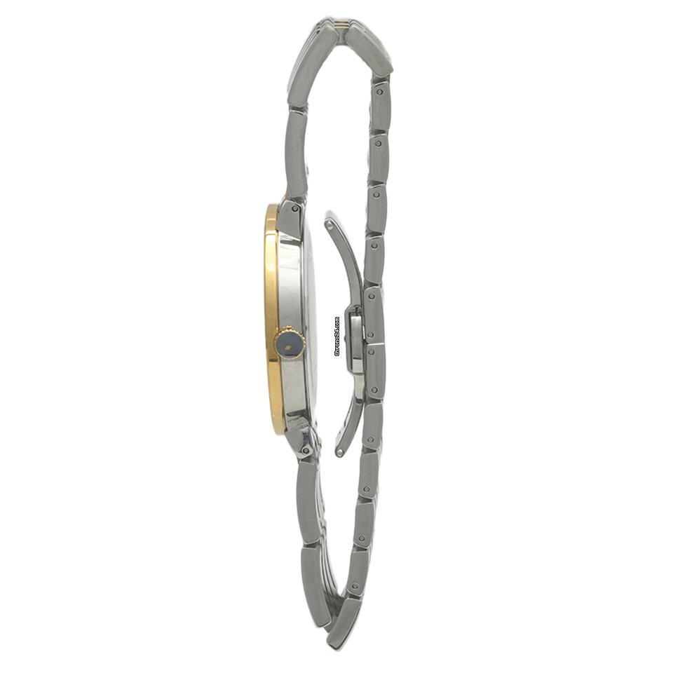 IMG_9081 Movado Esperanza Mens watch Unisex Quartz Gold Steel 0607058 Replica 6