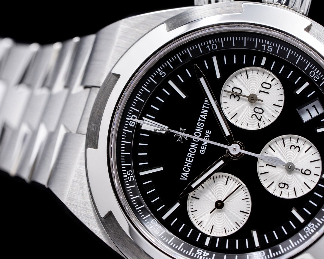 IMG_9081 Vacheron Constantin Overseas Chronograph Mens watch Unisex Automatic Steel 5500V 110A-B481 Replica 6