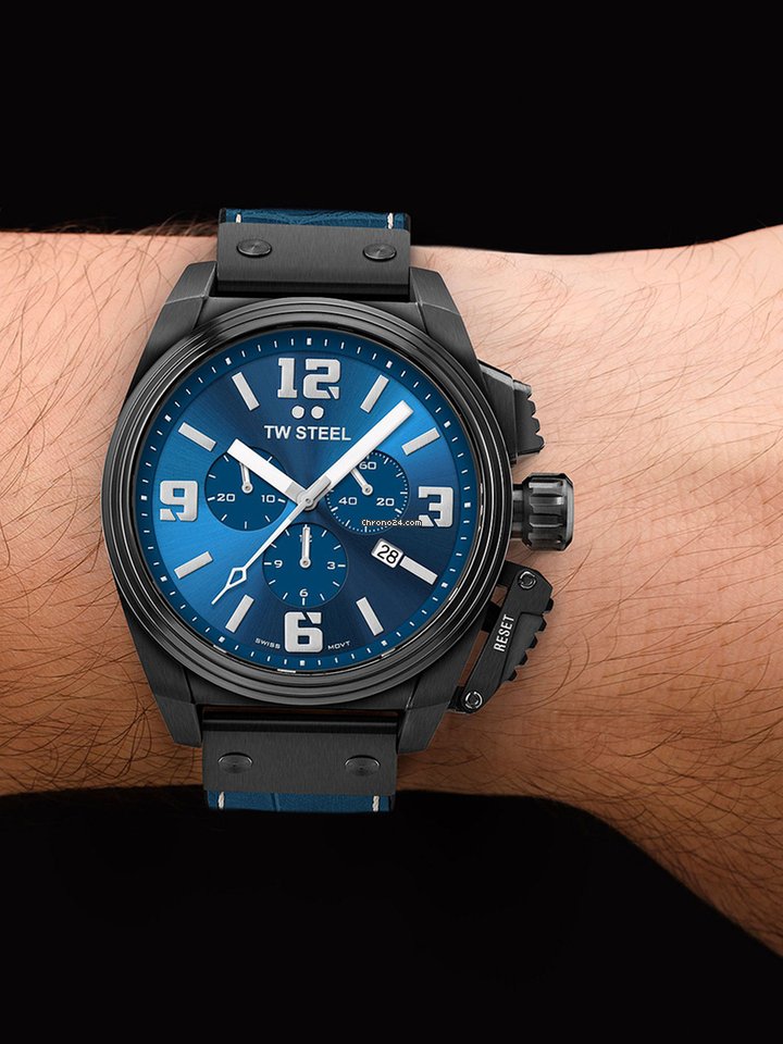 IMG_9081 TW Steel Mens watch Unisex Quartz Steel TW1016 Replica 6