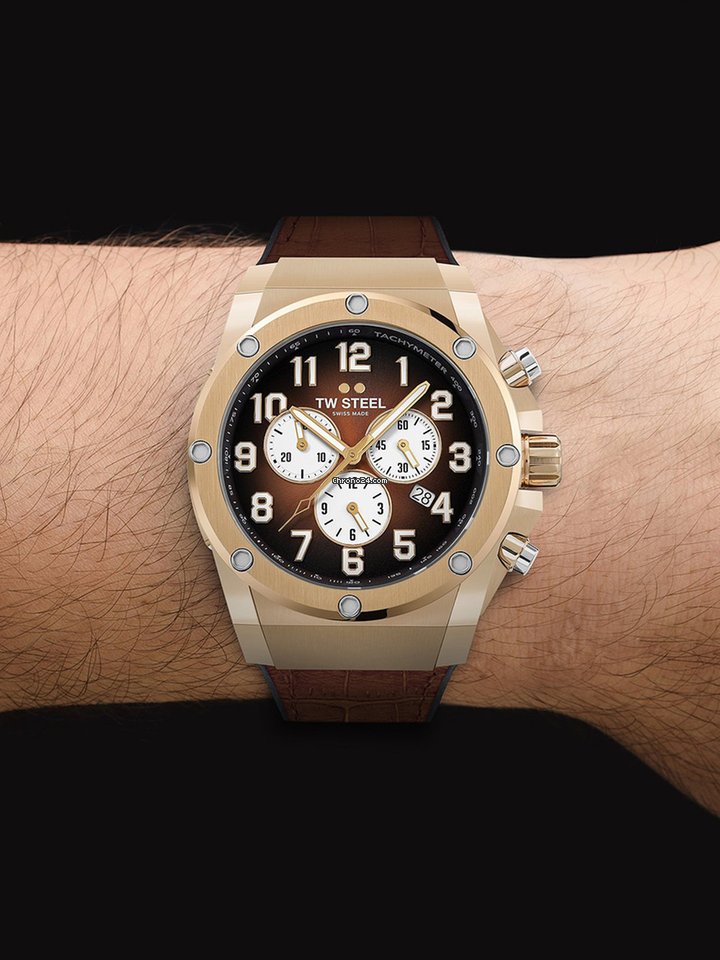 IMG_9081 TW Steel Mens watch Unisex Quartz Steel ACE132 Replica 6