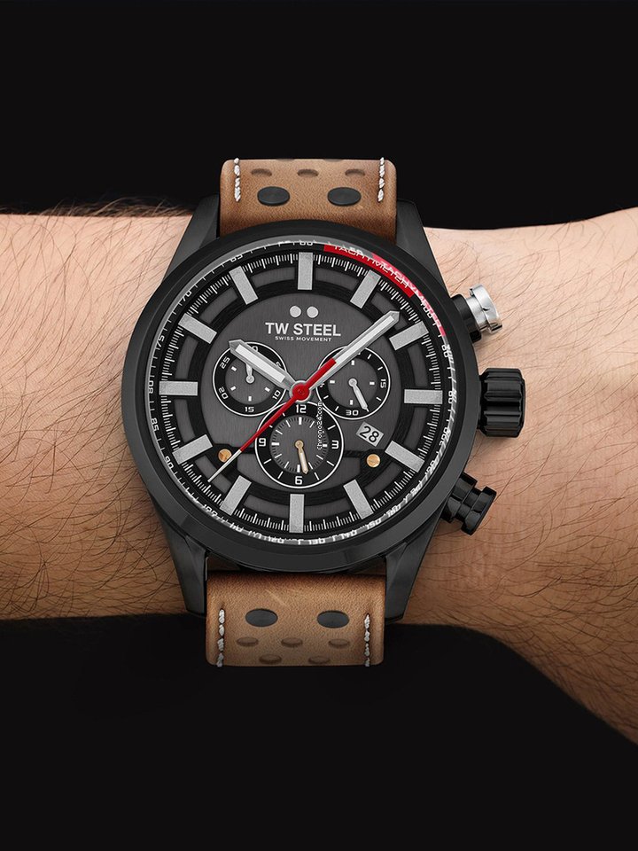 IMG_9081 TW Steel Mens watch Unisex Quartz Steel SVS209 Replica 6